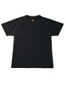 Heren Werk T-shirt B&C Perfect Pro Black